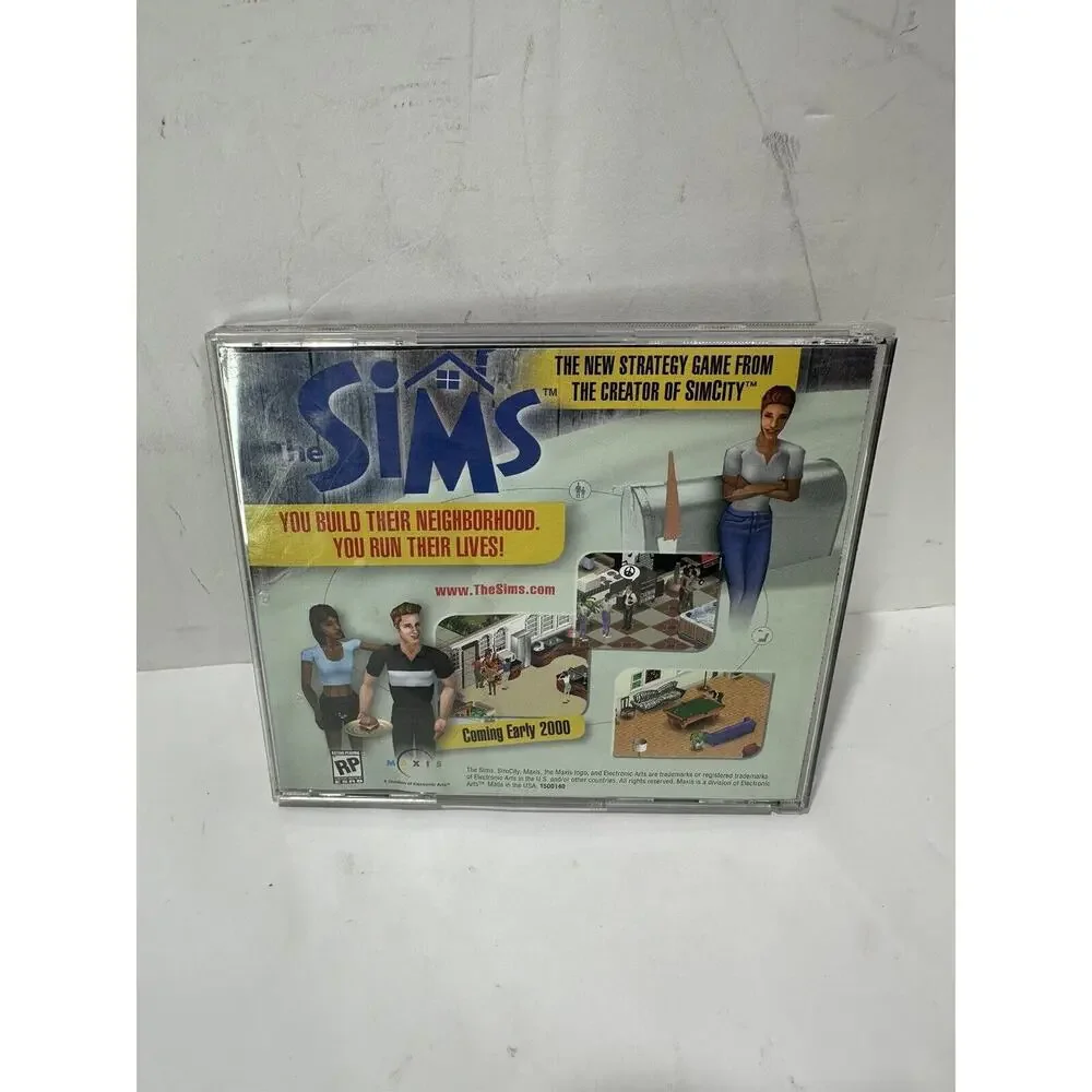 RARE Sim City‎ 3000 (1999 2000 ) PC Computer Game Software Cd See Picture
